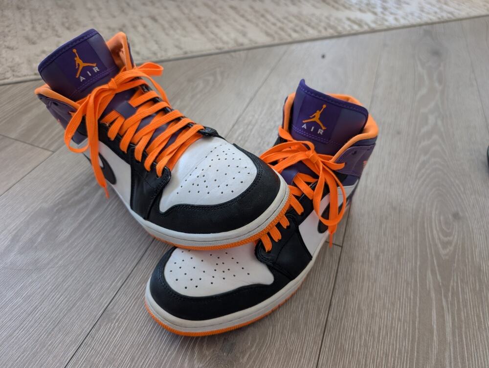 Jordan 1 Mid Phoenix Suns 2013 Size 10